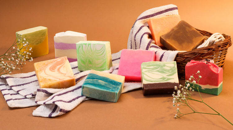 Botanical Infused handcrafted soaps at Colordrop