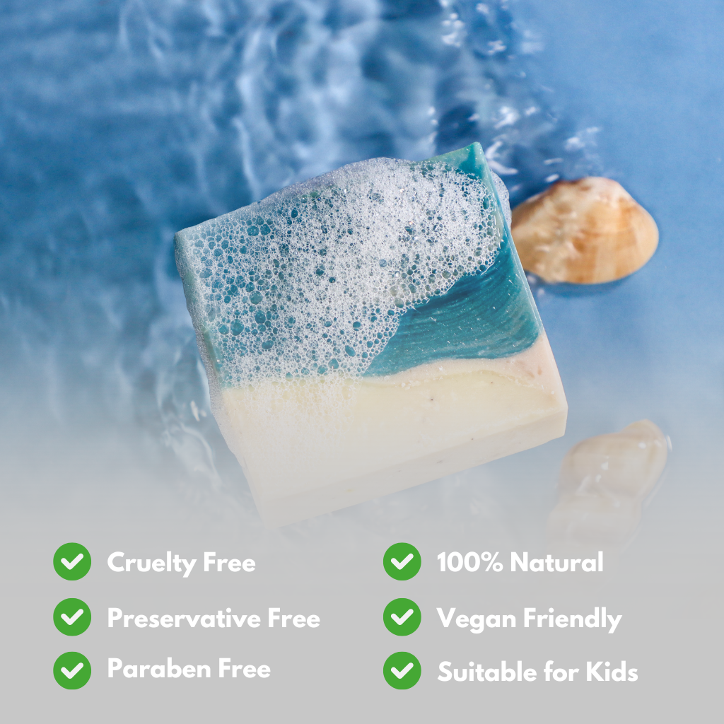 Why handmade soap are good for skin? our soaps are natural, preservative free, cruelty free, paraben free and vegan.