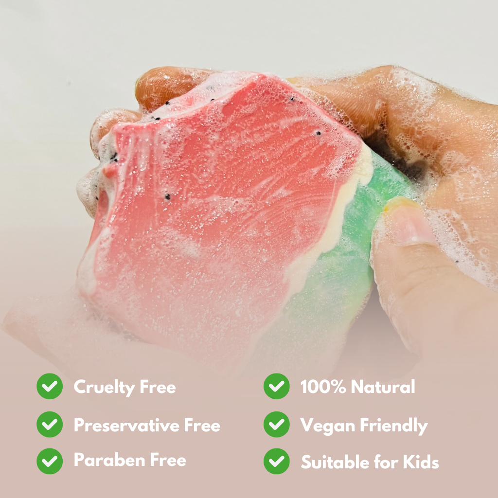 Why handmade soap are good for skin? our soaps are natural, preservative free, cruelty free, paraben free and vegan.