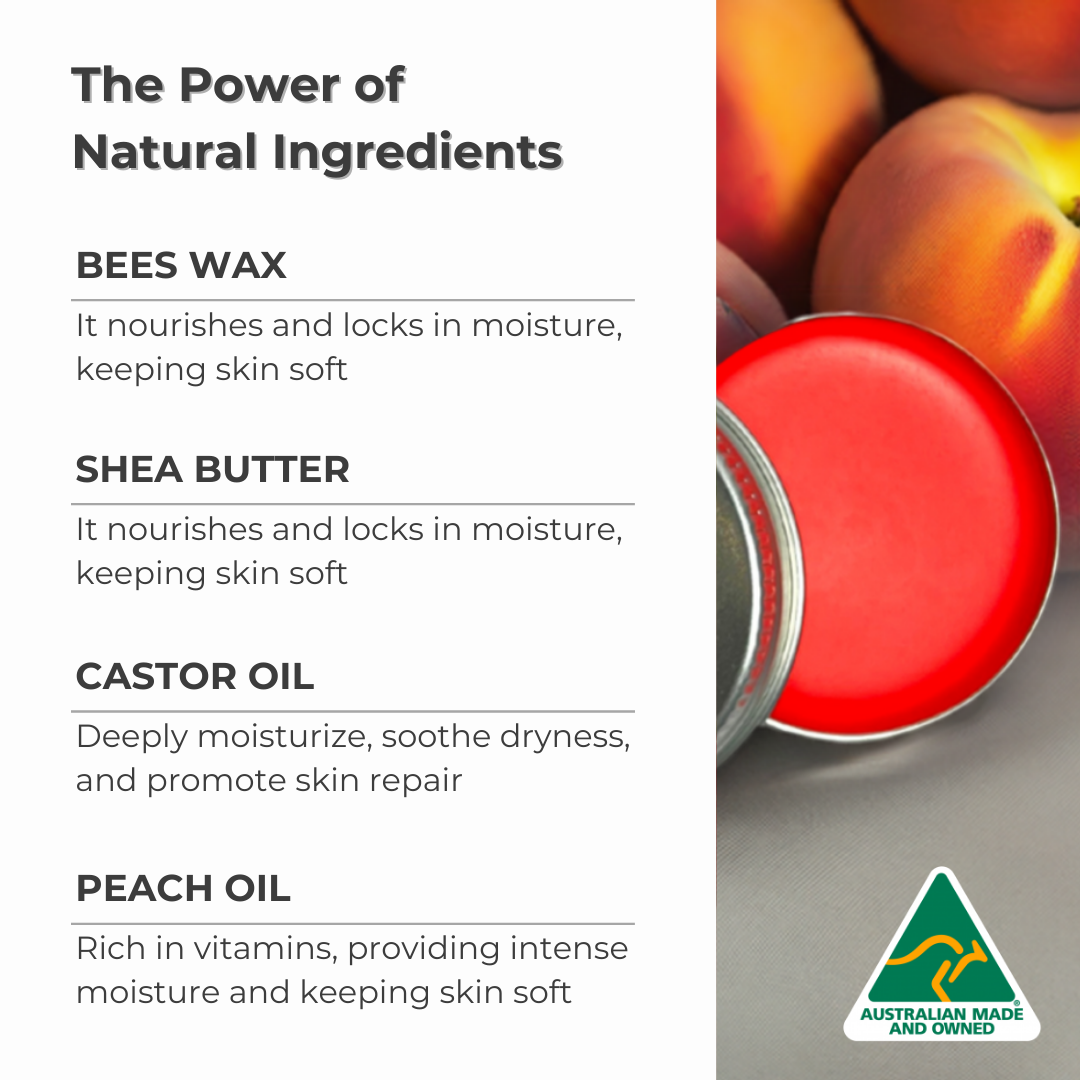 Peach Lip Butter Balm
