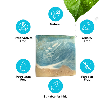 Why handmade soap are good for skin? our soaps are natural, preservative free, cruelty free, paraben free and vegan.