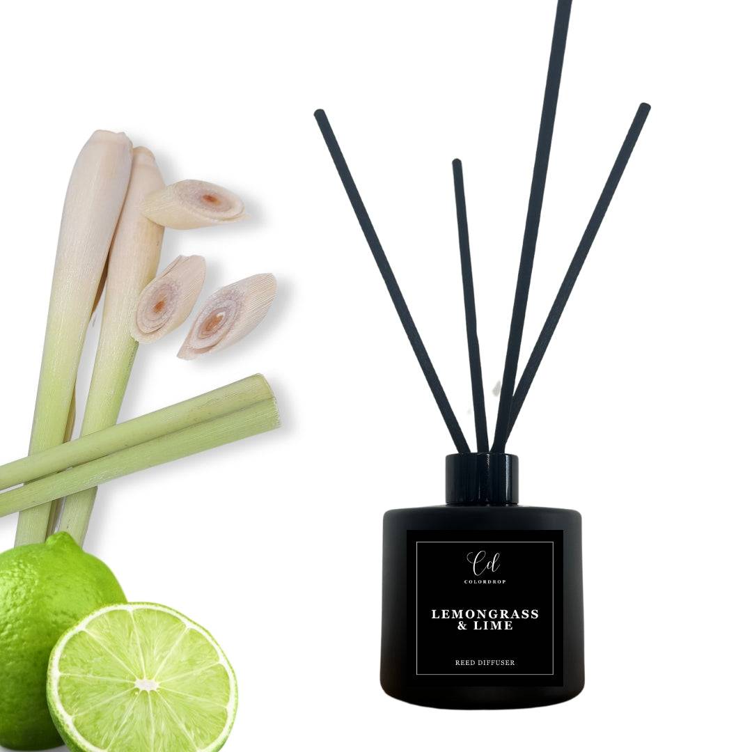 Invigorating Lemongrass and Lime Reed Diffuser