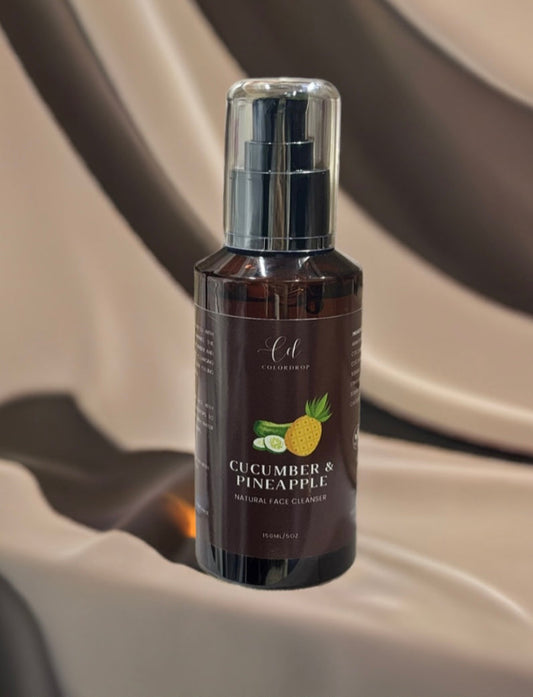 face cleanser with pineapple and cucumber