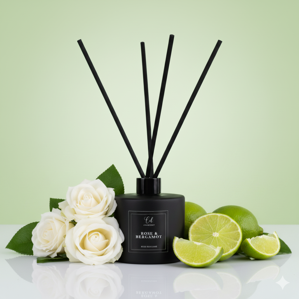 Rose & Bergamot Reed Diffuser | 200ml