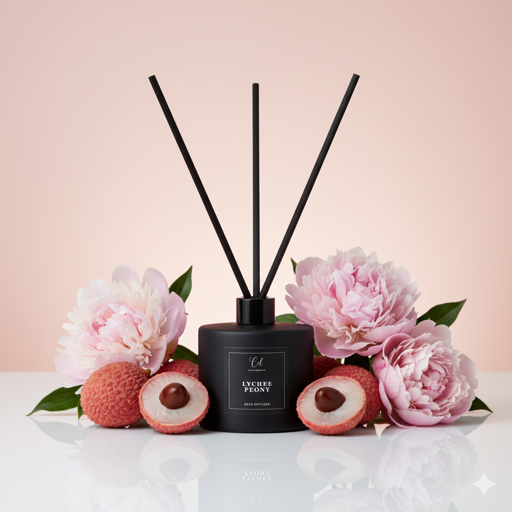Lychee Peony Reed Diffuser - Luxurious Tropical Scent – Colordrop