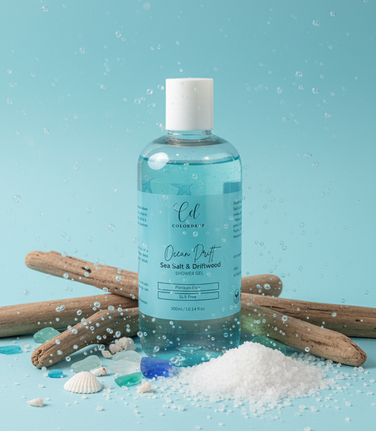 Ocean Drift shower gel is masculine scent.