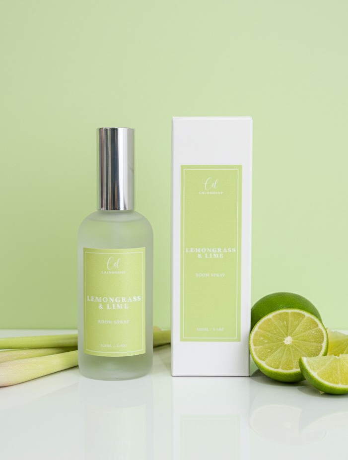 Lemongrass Lime Room Spray – Fresh, Zesty & Energising