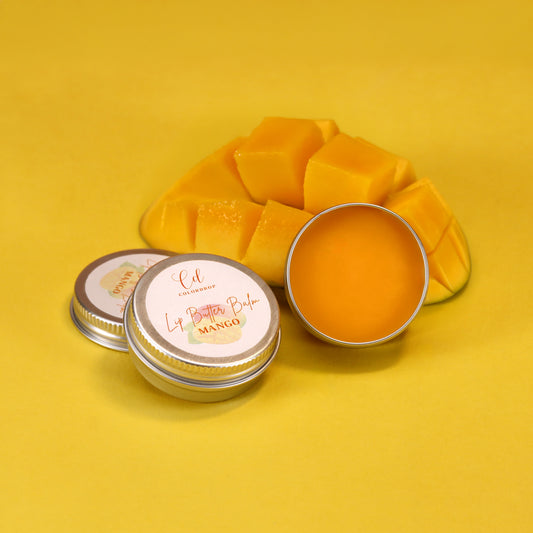 Mango lip butter balm with mango butter